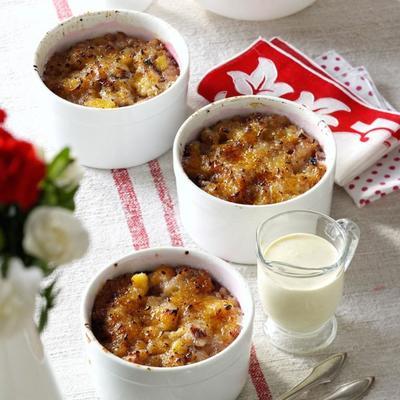 Früchtiges Haferbrei mit Ingwer-Ahornsahne