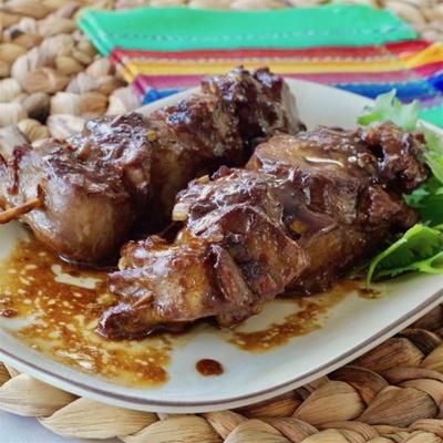 koreanische Kebabs
