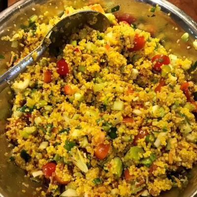Curry Couscous und Quinoa Pilaw (vegetarisch)
