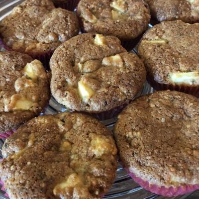 glutenfreie Hanfsamen-Apfel-Muffins