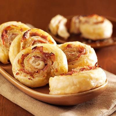 Prosciutto- und Parmesan-Feuerräder