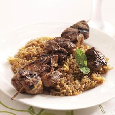 Lamm- und Bulghur-Pilaw