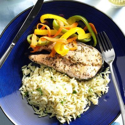 Lachs vom Grill