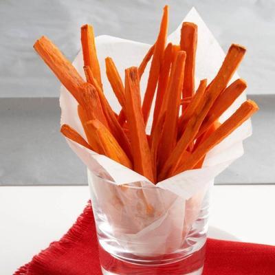 geröstete Karottenpommes