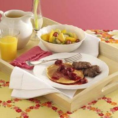 Frühstückswurst mit Rosmarin und Senf