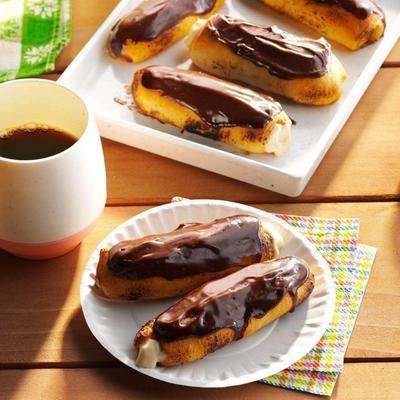 Eclairs auf dem Grill