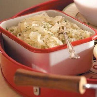 süßer Zwiebelgeschmack mit Dill