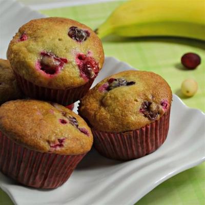 ednas Bananen-Cranberry-Muffins
