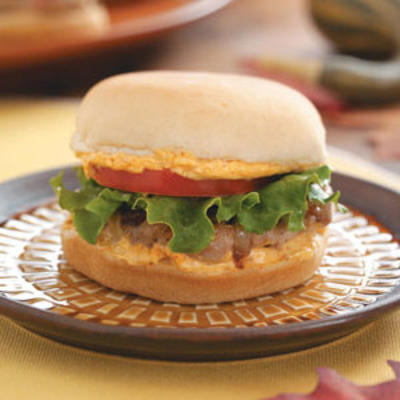 Truthahngleiter mit Chili-Käse Mayo