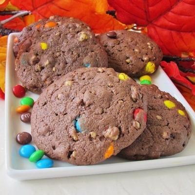 Schokoladenkuchen-Mix-Kekse