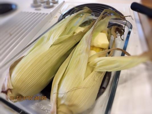 ofengebackene Maiskolben