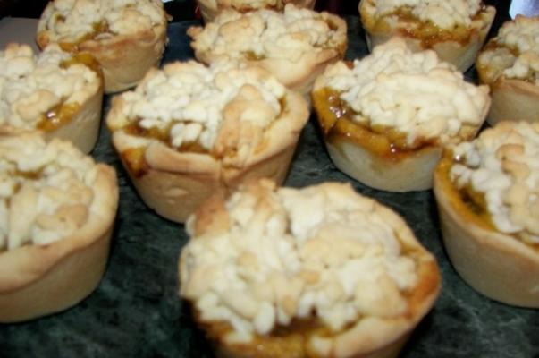 Apfelkuchen in einer Muffinform