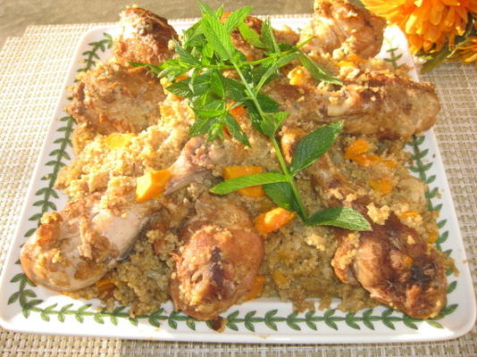 marokkanisches Hähnchen mit Couscous