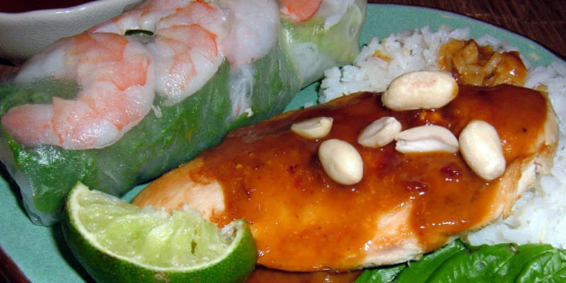 Limettenhähnchen und thailändische Fischsauce