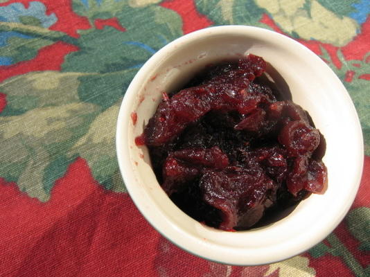getrocknete Kirsche Cranberry Relish