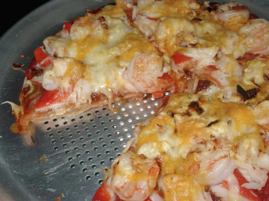 südwestliche x-tra dünne Kruste Meeresfrüchte Pizza