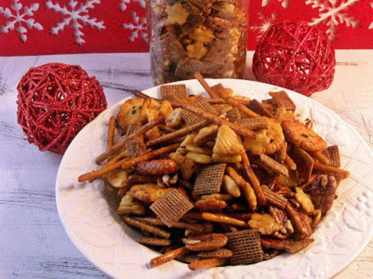 Slow Cooker Party Mix