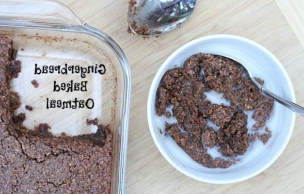 Lebkuchen Haferflocken gebacken